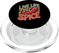 Live Life With A Little Spice Chef Passione culinaria - PopSockets PopGrip per MagSafe