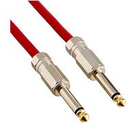 Live Line 16.4 '= 5 m dritto 1/10,2 cm Plug Stage Series cavo per strumenti, rosso le-r5ms/s