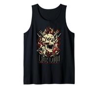 Live Loud Rock And Roll Chitarra Vintage Rock Music Canotta
