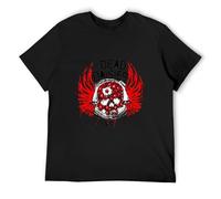 Live & Louder 2018 Punk Style The Dead Daisies Skull O-Neck 100% Cotton Short Sleeve Unisex T-Shirt S