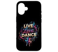 Live Love Dance - Io amo la danza Custodia per iPhone 16