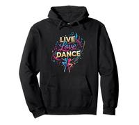 Live Love Dance - Io Amo la Danza Felpa con Cappuccio