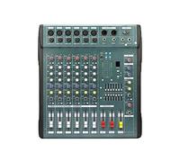 Live Mixer Mixer da studio Mixer professionali a 6-8-12-16 canali, interfaccia controller audio DJ con USB per registrazione su PC, 6 Road (6 Road)