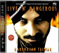 Live 'N' Pericoloso - Harbhajan Talwar - CD Bhangra Nuovo Di Zecca