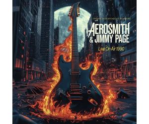 Live On Air 1990 (Orange Vinyl) - Aerosmith Feat. Jimmy Page (Vinile)