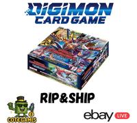 [LIVE] [Rip&Ship] DIGIMON TCG Booster Box WORLD CONVERGENCE BT-21 - ENG ENGLISH