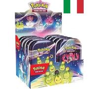 [LIVE RIP & SHIP] Pokemon Display Mini Tin Destino di Paldea ITA aperto in LIVE