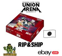 [LIVE] [Rip&Ship] Union Arena TCG Booster Box ONE PUNCH MAN UA35BT - JP JAP