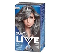 Live, tintura permanente per capelli Schwarzkopf Color Urban Metallics U72 Dusty Silver, confezione da 3
