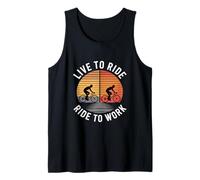 Live to Ride Ride to Work Bike Pendolarismo Canotta