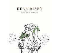 Live Your Dreams - Diary: blank page holds endless possibilities.
