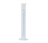 Livecitys Cilindro Graduato In Plastica Da 100 Ml, Cilindro Graduato Graduato Con Strumento Da Laboratorio Per Chimica In Scala Per Cucina Domestica bianca