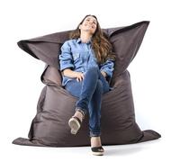 LiveDeco - Pouf Gigante Marrone BiG52 Classic