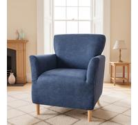 LiveGo Coprisedia per banchetto, poltrona, in maglia elasticizzata, coprisedia con braccioli, coprisedia elasticizzata per soggiorno, morbido rivestimento per poltrona, antiscivolo, adatto a cani