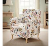 LiveGo Fodera elasticizzata per poltrona da banchetto, coprisedia in maglia con braccioli, antiscivolo, impermeabile, per soggiorno, ufficio, reception e protezione per mobili adatta agli animali