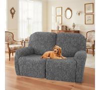 LiveGo Fodera per Poltrona Reclinabile Elasticizzata in Jacquard, Fodera per Poltrona Reclinabile per 1, 2, 3 Posti, Protettore per Mobili Lavabile per Poltrone Lazyboy, Sedie Elettriche e Copridivano