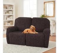 LiveGo Fodera per Poltrona Reclinabile Elasticizzata in Jacquard per Poltrone Reclinabili da 1, 2, 3 Posti, Protezione per Mobili Lavabile per Poltrone Lazyboy, Sedie Elettriche e Copridivano per