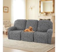 LiveGo Fodera per Poltrona Reclinabile Elasticizzata in Jacquard per Poltrone Reclinabili da 1, 2, 3 Posti, Protezione per Mobili Lavabile per Poltrone Lazyboy, Sedie Elettriche e Copridivano per