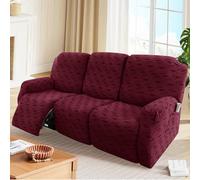 LiveGo Fodera per sedia reclinabile in jacquard elasticizzato per poltrone reclinabili a 1, 2, 3 posti, protezione lavabile per mobili per Lazyboy, sedie elettriche e divani adatti agli animali