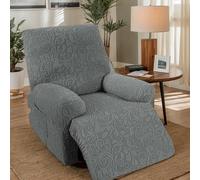 LiveGo Fodera per sedia reclinabile in jacquard elasticizzato per poltrone reclinabili a 1, 2, 3 posti, lavabile, protezione per mobili Lazyboy, sedie elettriche e divani adatti agli animali domestici