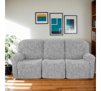 LiveGo Fodera per sedia reclinabile in jacquard elasticizzato per poltrone reclinabili a 1, 2, 3 posti, lavabile, protezione per mobili Lazyboy, sedie elettriche e divani adatti agli animali domestici