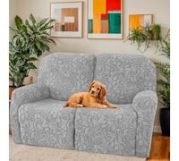 LiveGo Fodera per sedia reclinabile in jacquard elasticizzato per poltrone reclinabili a 1, 2, 3 posti, lavabile, protezione per mobili Lazyboy, sedie elettriche e divani adatti agli animali domestici