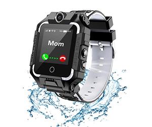 LiveGo Orologio GPS 4G per Bambini con Tracker, Smartwatch per Ragazzi e Ragazze con Videochiamate e Chiamate Telefoniche 360°, Regalo di Natale e Compleanno per Bambini di età 4-12 anni (T10 nero)
