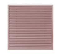 Liveinu Griglia Di Ventilazionegriglia D'Aria Rettangolare Per Porte Degli Armadi Scarpiere E Griglia D'Aria In Alluminio Aiuta I Tuoi Mobili A Ventilare, Griglia Di Scarico 30x30cm Arrossire