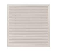 Liveinu Griglia Di Ventilazionegriglia D'Aria Rettangolare Per Porte Degli Armadi Scarpiere E Griglia D'Aria In Alluminio Aiuta I Tuoi Mobili A Ventilare, Griglia Di Scarico 50x50cm Beige