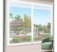 Liveinu Zanzariera Cerniera Per Porte Finestre Tenda Zanzariera Con Cerniera Rete Anti Zanzare Zanzariera 80x100cm Bianco