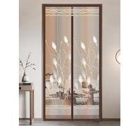 Liveinu Zanzariera Magnetica, Modello di ricamo, Zanzariera Porta Finestra Tenda, Zanzariere Magnetiche Balcone, Traspirante Chiusura Automatica, per Balcone, Terrazze, Stile 6, 130x240cm