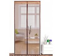 Liveinu Zanzariera Magnetica Per Porte Finestre Ignifuga Tenda Zanzariera Con Magneti Rete Anti Zanzare Zanzariera 90cm X 210cm Marrone