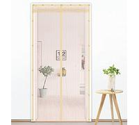 Liveinu Zanzariera Magnetica Per Porte Finestre Tenda Zanzariera Con Magneti Rete Anti Zanzare Zanzariera Versione Aggiornata Della Clip Adesiva Giallo 70x210cm