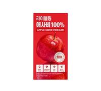 LIVELING Apple Cider Vinegar 100% 15g x 15 sticks
