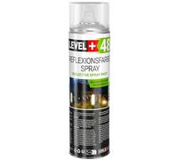 Livell+48 Spray Riflettente 500 ml, Luminoso al buio e a infrarossi, Alta Visibilità - Sicurezza - Sport - Traffico - Marcatura Spray