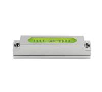 Livella a barra piccola regolabile Livella a bolla orizzontale lunga ad alta precisione for macchine utensili. Mini livella(WHITE)