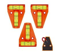 Livella A Bolla A Bolla D'Aria A T, Livella A T, Magnetico, Livella A Bolla Di Tipo T, Confezione Da 3, Livella A Croce Piccola Camper, Livella A Bolla Mini Livella A Bolla, Livella A Bolla Caravan