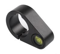 Livella a bolla centrale da 32 mm compatibile con pali in fibra di carbonio Supporti GPS per stazioni totali Strumenti di rilevamento con struttura in lega di alluminio e fiala in plastica trasparente