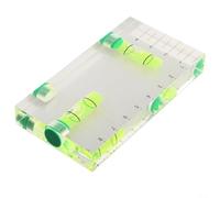 Livella a bolla di precisione 95 mm ad alta precisione tipo T per livella a bolla d'aria con striscia magnetica per controlli orizzontali e verticali Strumento professionale