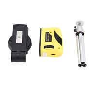 Livella a bolla laser con supporto per treppiede, livella righello laser Livella a bolla laser Punto/linea/croce Strumento di regolazione dell'allineamento verticale orizzontale per ripiani e armadi s