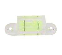 Livella a bolla Mini livella a bolla Piccola livella a bolla Strumento di misurazione di precisione per bilancia Bilancia elettronica Piattaforma per fotocamera Plastica ABS Verde