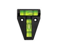 Livella a bolla piccola per caravan, strumento di livellamento a forma di T a T, livellatore a bolla a 2 vie, gadget per camper, livellatori per camper