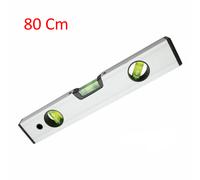Livella a bolla professionale 30/40/50/60/80 cm 3 bolle trasparente magnetica