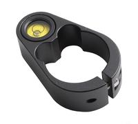 Livella a bolla rotonda in lega di alluminio per asta di centraggio da 36 mm, fiala con supporto per pali di misurazione, compatibile con supporto GPS e aste in fibra di carbonio (36 mm)