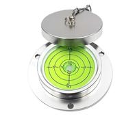 Livella a bolla rotonda Strumento di livellamento for veicoli di ingegneria Multi precisione Linea interna trasparente Bolla di livello universale Dia90 100 mm(100mm-0135)