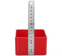 Livella a getto di luce in plastica ABS con livella per muratura, livellamento di precisione con fori di stoccaggio e drenaggio