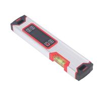 Livella Autolivellante 360 Digitale, Inclinometro Magnetico 300mm, Base Portatile per Lavori di Falegnameria e Costruzione - Misurazione Precisa, Display LED Chiaro, Uso