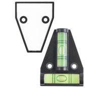 Livella Comoda A Croce Piccola Per Camper, Roulotte E Casa Mobile, Accessori Per Bolla D’Aria, Mini Livella Bidirezionale, Confezione Da 2