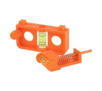Livella composta per arco, con livella a bolla per tiro con l'arco, livella a freccia per accordare il montaggio a livello di tiro con l'arco (arancione)