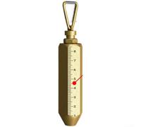 Livella dell'olio per misurare l'asta di livello con nastro in acciaio al carbonio e ancoraggio in ottone, adatta per misurazioni accurate in serbatoi dell'olio (15 m)